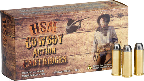 HSM .38-55 Winchester HSM38551N Cowboy Action, Cowboy Action Round Nose Flat Point 240 Grain
