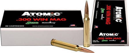 Atomic .300 Winchester Mag 403 Sierra MatchKing Hollow Point Boat Tail HPBT 220 Grain