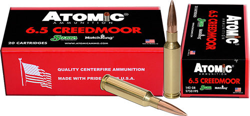 Atomic 6.5mm Creedmoor 404 Match Hollow Point Match 142 Grain