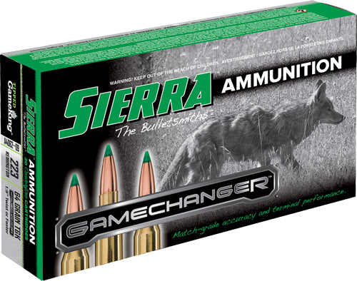 Sierra .223 Remington A406209 GameChanger Sierra Tipped GameKing 64 Grain