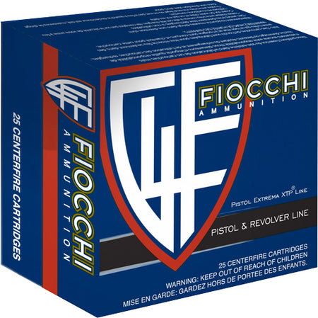 Fiocchi .40 S&W 40XTPB25 Hyperformance Hornady XTP Hollow Point HP 180 Grain