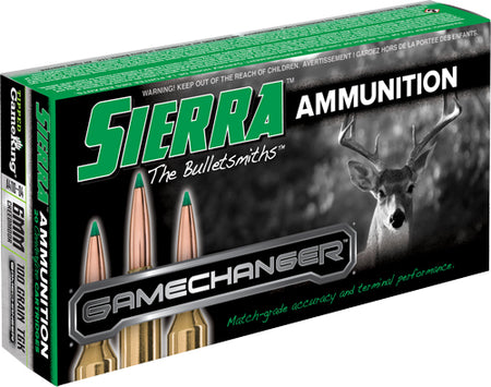 Sierra 6mm Creedmoor A411004 GameChanger Sierra Tipped GameKing 100 Grain