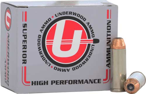 Underwood Ammo .45 Long Colt 433 eXtreme Terminal Performance Jacketed Hollow Point JHP 250 Grain