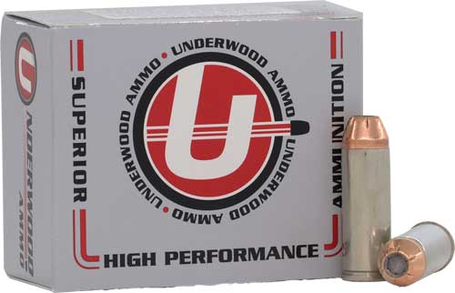 Underwood Ammo .45 Long Colt 435 eXtreme Terminal Performance +P Jacketed Hollow Point JHP 300 Grain
