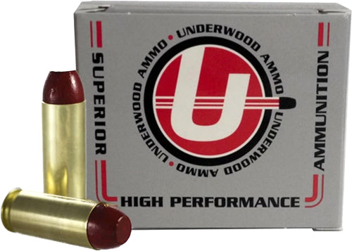 Underwood Ammo .45 Winchester Mag 439 Flat Nose Hi-Tek Coated Hard Cast 255 Grain