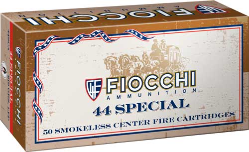 Fiocchi .44 S&W Special 44SCA Cowboy Action Lead Flat Point 210 Grain