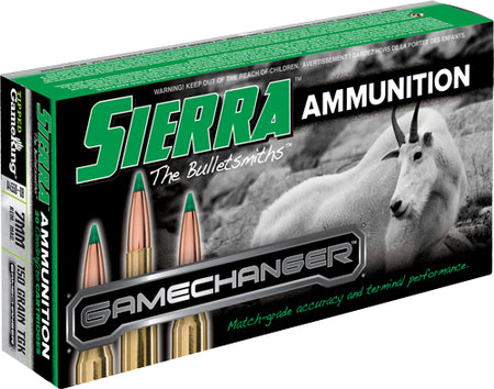 Sierra 7mm Remington Mag A455008 GameChanger Sierra Tipped GameKing 150 Grain
