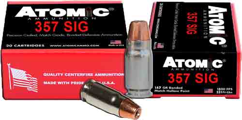 Atomic .357 Sig 455  147 Grain