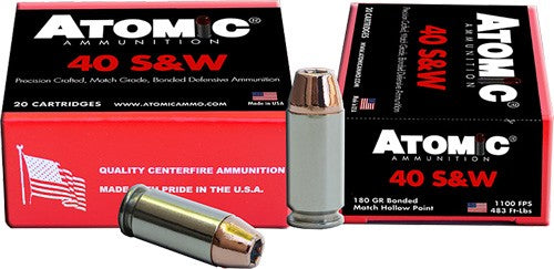 Atomic .40 S&W 456 858767004560  180 Grain