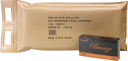 PMC Bronze Battle Pack 45 ACP 230 gr Full Metal Jacket (FMJ)