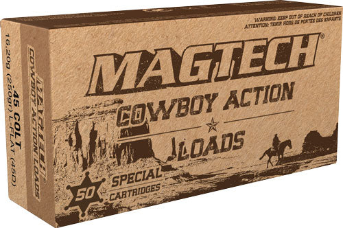 Magtech .45 Long Colt 45D Cowboy Action Lead Flat Nose 250 Grain