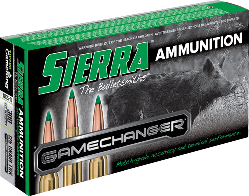 Sierra .300 AAC Blackout A462510 GameChanger Sierra Tipped GameKing 125 Grain