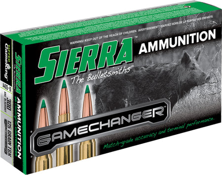 Sierra .300 AAC Blackout A462510 GameChanger Sierra Tipped GameKing 125 Grain