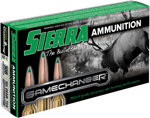 Sierra .308 Win / 7.62x51mm A466701 GameChanger Sierra Tipped GameKing 165 Grain