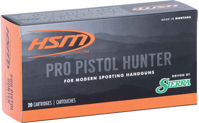 HSM .500 S&W Mag HSM500SW9N Pro Pistol Jacketed Soft Point JSP 400 Grain