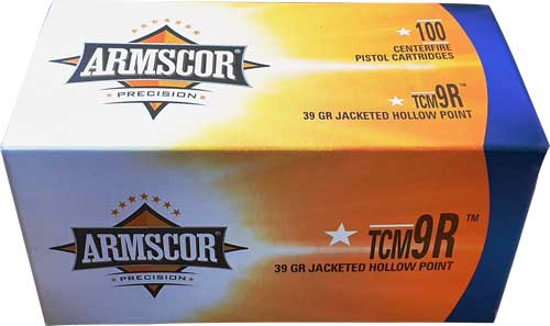 Armscor .22 TCM 50328 Precision Value Pack Jacketed Hollow Point JHP 39 Grain