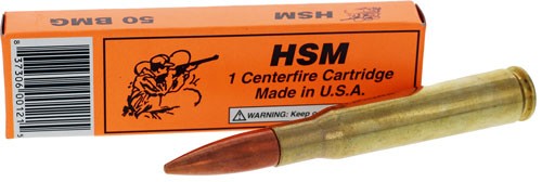 HSM Hornady A-MAX 50 BMG Inert Dummy Round 1-Pack