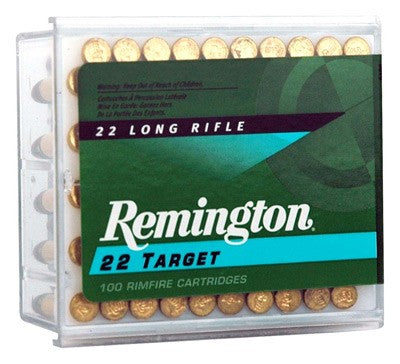 Remington .22 Long Rifle 21284 22 Target Round Nose RN 40 Grain
