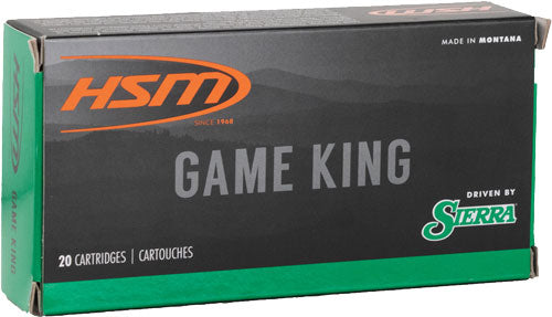 HSM 6.5mm Grendel HSM65Grendel1N Sierra Game King Spitzer Boat Tail SBT 120 Grain