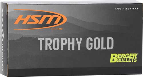 HSM 6mm ARC 6ARC95VLD Trophy Gold Jacketed Hollow Point JHP 95 Grain