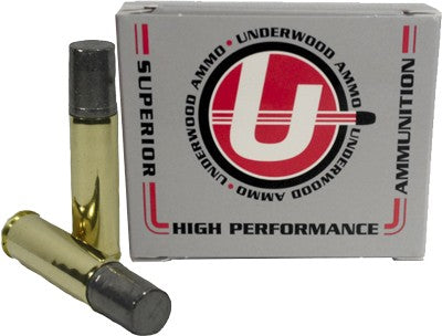 Underwood Ammo .500 S&W Mag 741 Wide Flat Nose Black Cherry Coated Hard Cast 700 Grain