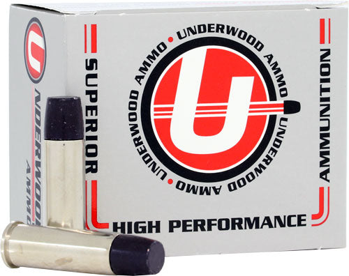 Underwood Ammo .41 Remington Mag 746 Wide Long Nose Gas Check Black Cherry Coated Hard Cast 265 Grain
