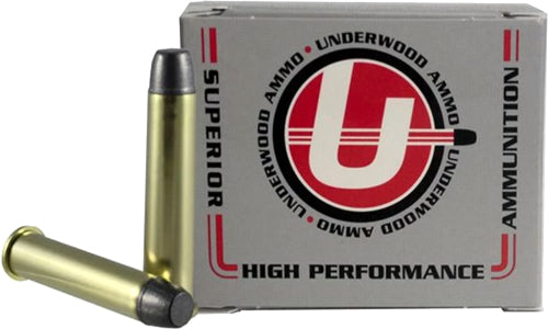 Underwood Ammo .45-70 Government 750 Long Flat Nose Gas Check Black Cherry Coated Hard Cast 430 Grain