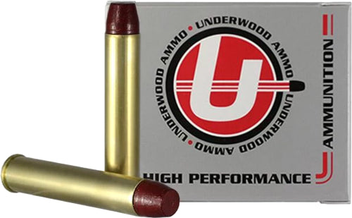 Underwood Ammo .444 Marlin 752 Flat Nose Gas Check Black Cherry Coated Hard Cast 335 Grain