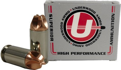 Underwood Ammo .45 ACP/Auto 844 Xtreme Defender +P COPPER SOLID Monolithic CS 135 Grain