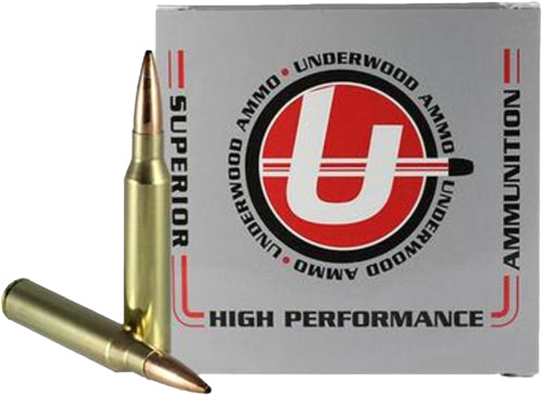Underwood Ammo .338 Lapua Magnum 856 Custom Competition Hollowpoint Boat Tail Match 300 Grain