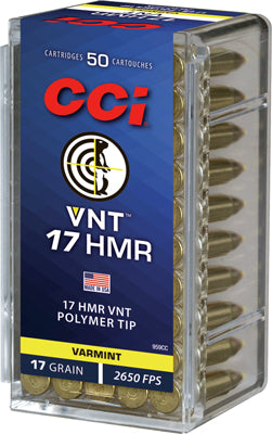 CCI .17 HMR 959CC VNT Varmint Tipped 17 Grain