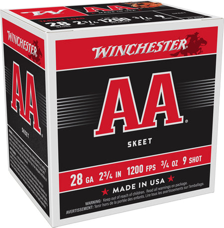 Winchester 28 Gauge AA289 020892004887 020892004887 3/4oz 9 Shot