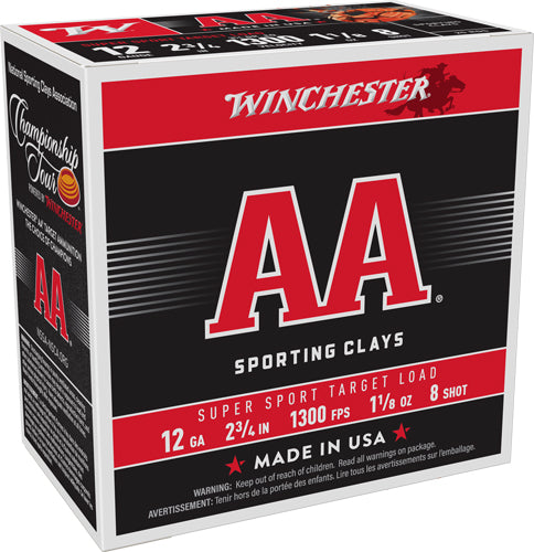 Winchester 12 Gauge AASC128 020892014022 020892014022 1-1/8oz 8 Shot