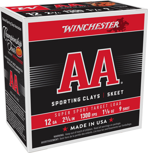 Winchester 12 Gauge AASC129  1-1/8oz 9 Shot