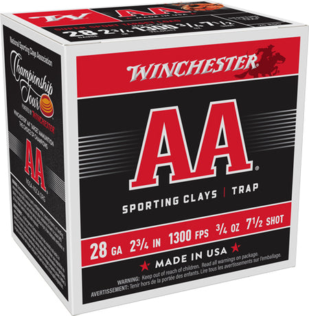Winchester 28 Gauge AASC287  3/4oz 7.5 Shot