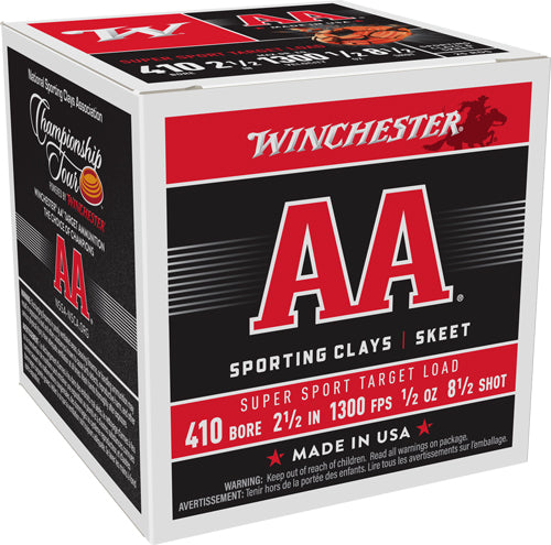 Winchester .410 Bore AASC4185  2.5" 1/2oz 8.5 Shot