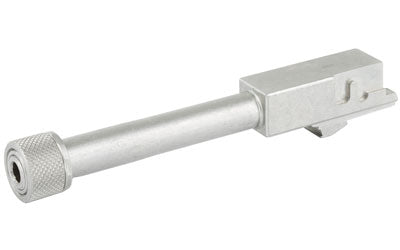 Advantage Arms AAXTB1923 .22LR Threaded Conversion Barrel & Adapter, Glock 19/23 All Gens, Silver, w/ Thread Protector