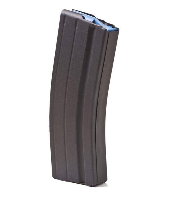 ASC 25rd AR-Family 6.5 Grendel Black Stainless Steel Magazine Blue Follower