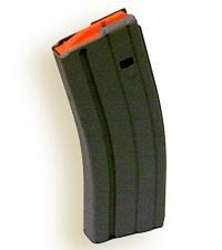 ASC 30rd AR-Family .223 Rem Black Stainless Steel Magazine Orange Follower