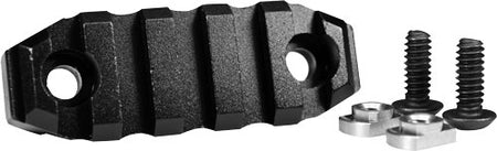 ODIN Black Aluminum M-LOK 5 Slot Accessory Rail