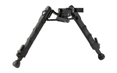Accu-Tac WB-5 Bipod Wide Body Black with Quick Detach Picatinny Mount WBB-0500