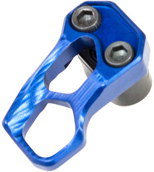 ODIN AR-15 Gen3 XMR3 Extended Magazine Release in Blue