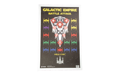 Action Target Galactic Empire Battle Attack Range Target, Multi Color, 23"x35", Box of 100 GS-GBSA-100