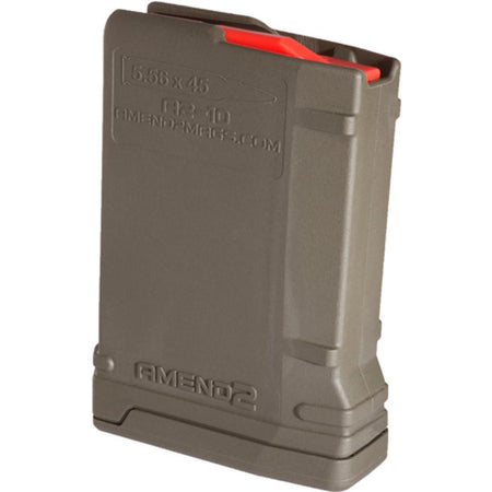 Amend2 Mod-2 AR-15/M4/M16 5.56/.223 OD Green Polymer Magazine 10/rd