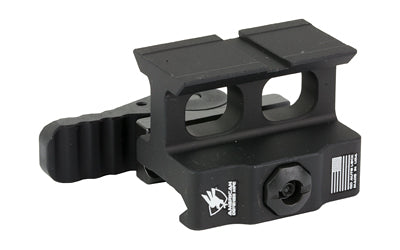 American Defense Mfg. AD-509T Quick Release Holosun 509T Mount, Co-Witness Height, 6061 Aluminum, Black