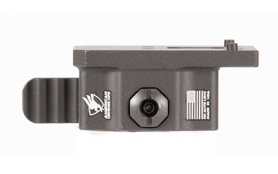 American Defense AD-AEMS Quick Release Optic Mount, Lower 1/3 Height, Anodized Black, Holosun AEMS Compatible AD-AEMS-11-STD