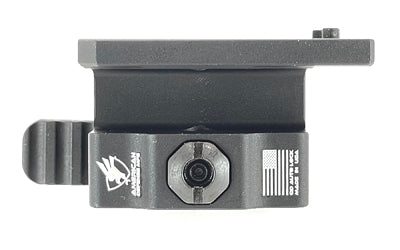American Defense AD-AEMS Quick Release Optic Mount, 1.93 Inch High Height, Anodized Black, Holosun AEMS AD-AEMS-H-STD