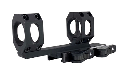 American Defense Mfg. AD-RECON Dual Quick Detach Scope Mount, 34mm, Standard Height, 2" Offset, Black AD-RECON-34-TAC