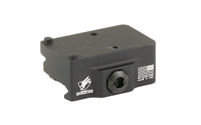 American Defense Mfg. AD-RMR-LW Quick Detach RMR Mount, Low Profile, Right Hand Lever, Anodized Black