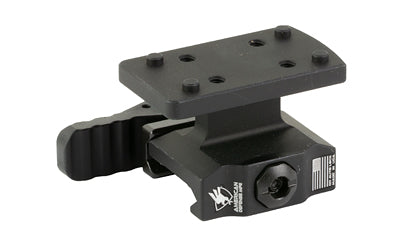 American Defense Lightweight TR Quick Release Optic Mount, Lower 1/3 Height, RMSc Footprint, Anodized Black AD-TR-LW-11-STD